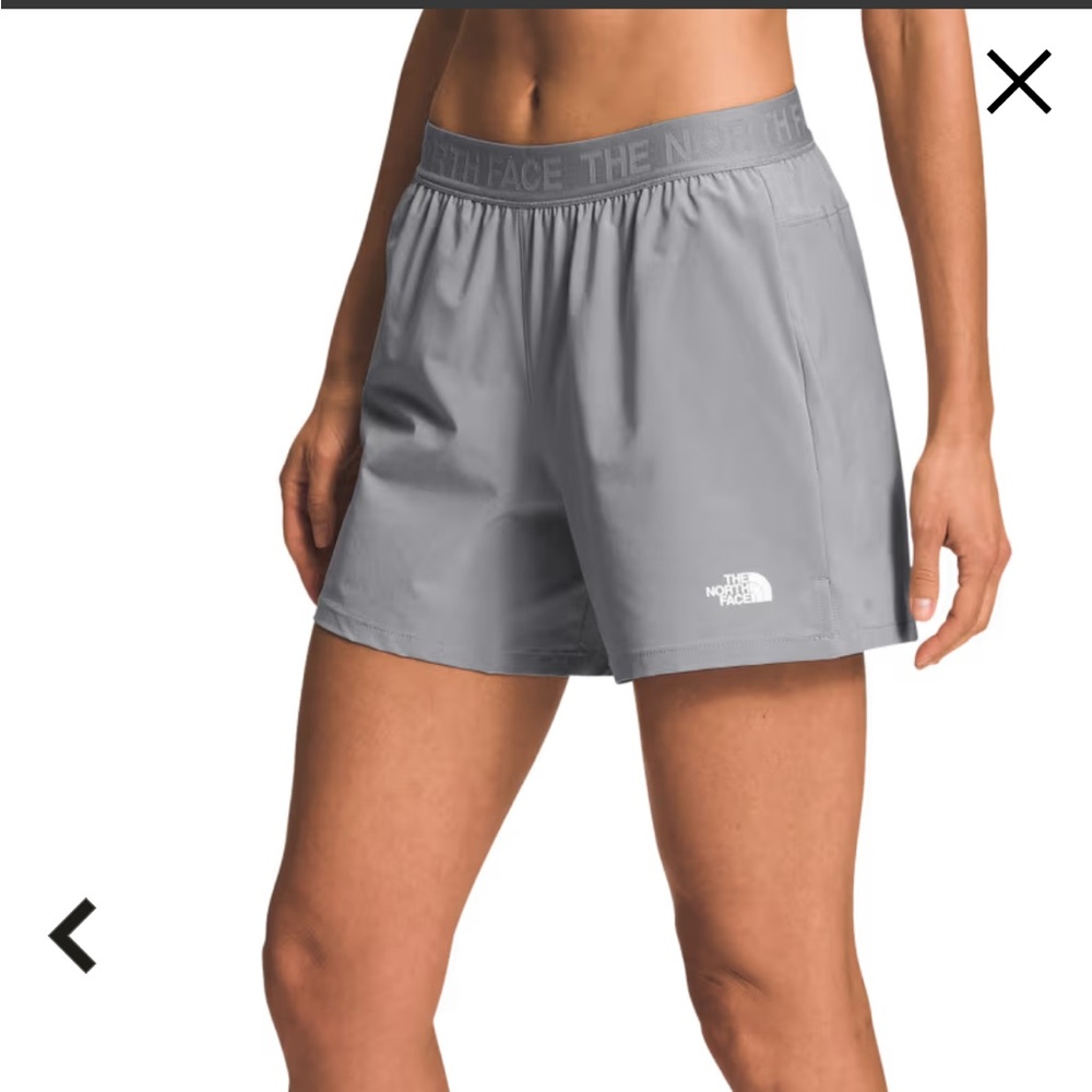 womens the north face wander short meld gray XXL
